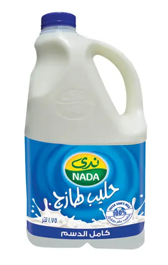 ندى حليب كامل الدسم 1.75 لتر