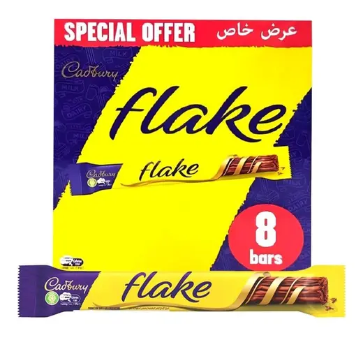 شوكولاتة كادبوري فليك 28 جرام × 8