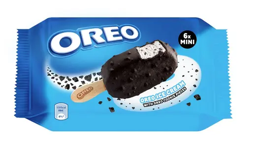 أوريو ميني آيس كريم شوكولاتة، 6x60 مل