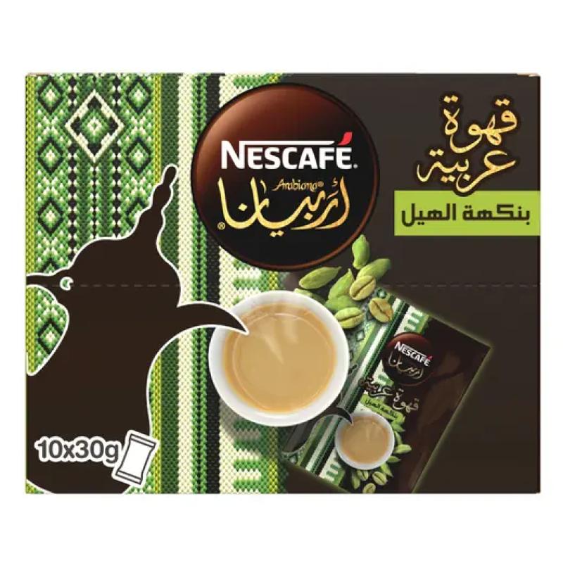 نسكافيه قهوة عربية بالهيل، علبة 10×30 غرام