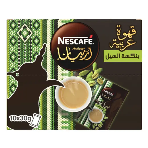 نسكافيه قهوة عربية بالهيل، علبة 10×30 غرام