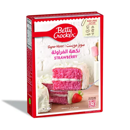 بيتي كروكر خليط كيك فراولة 400 غم