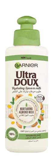 غارنييه الترا دو حليب مرطب يترك على الشعر بحليب اللوز٢٠٠ مل
