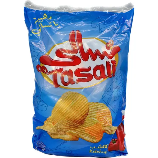 ليز تسالي شيبس بالكاتشب، 16 جم × 21 حبة
