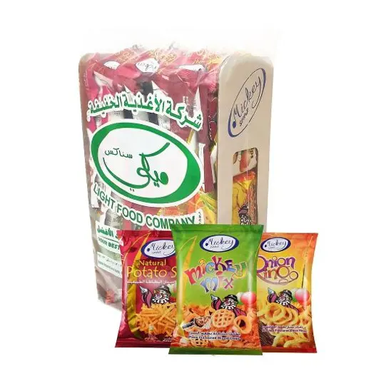 ميكي شيبس عبوة متنوعة 16 جم 22 حبة