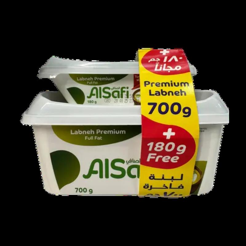 الصافي لبنة فاخرة، 700 جرام + 180 جرام