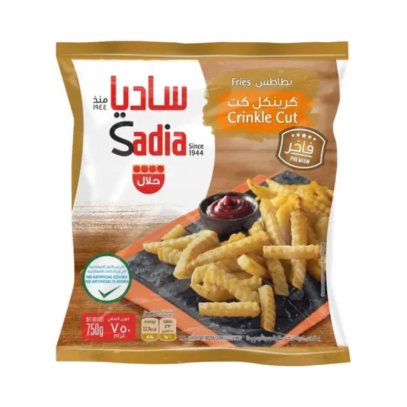 ساديا بطاطس مموجة، 750 جرام