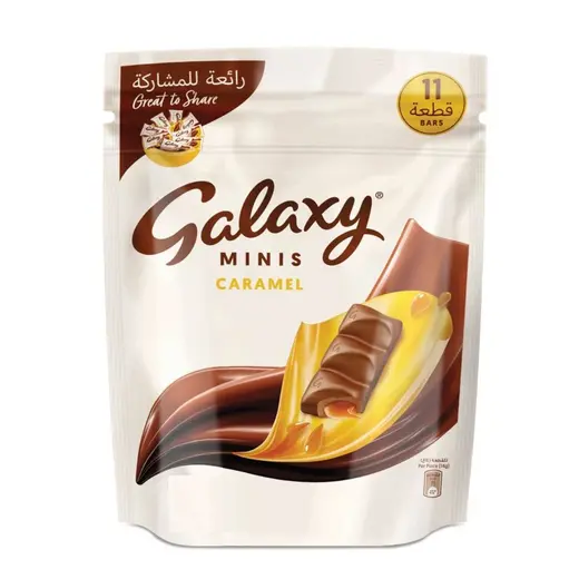 جالكسي كراميل ميني (11حبة) 154جم