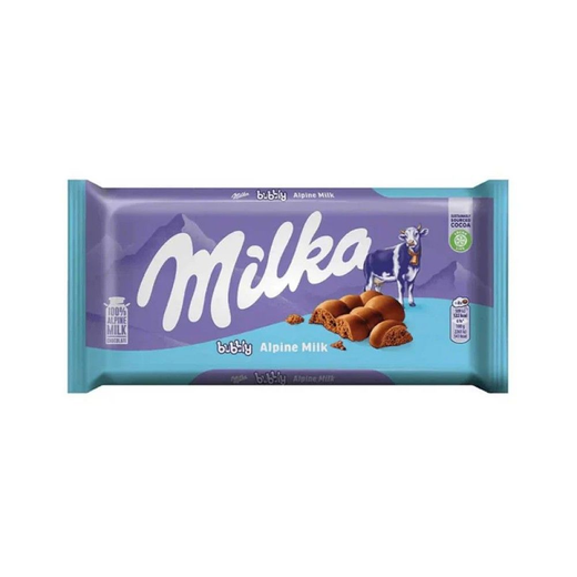 ميلكا بابلي شوكولاتة بالحليب 90 جم