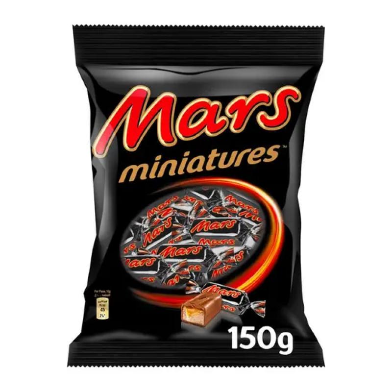 مارس مينيتشرز كيس شوكولاتة، 150 جم