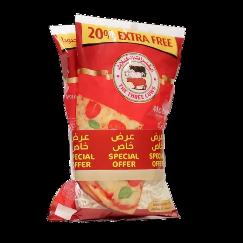 ثلاث بقرات موزاريلا 2 ×200جم