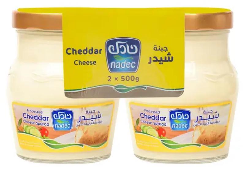 نادك جبنة شيدر أنالوجية، 2x500 غرام