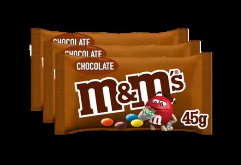 إم آند إمز شوكولاتة، 3×45 جم