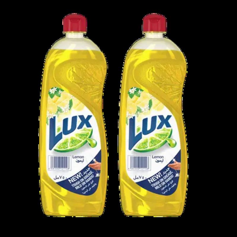 لوكس المطور ليمون 725 مل حبتين