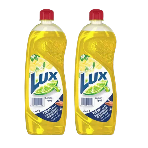 لوكس المطور ليمون 725 مل حبتين