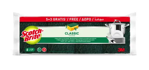 سكوتش برايت كلاسيك اسفنجة عدد 5+3