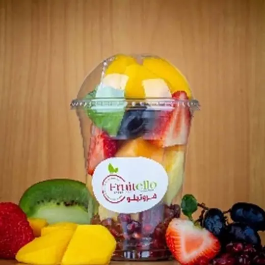 كوب فواكه مقطعة 51096، 1 كوب