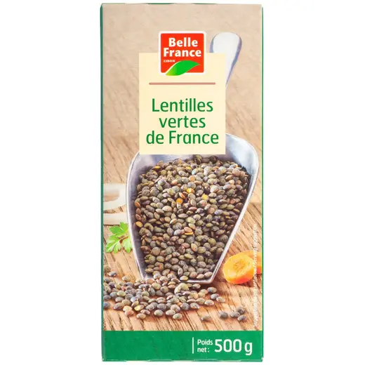 بيل فرانس عدس أخضر، 500 جم